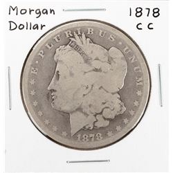 1878-CC $1 Morgan Silver Dollar Coin