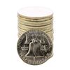 Image 2 : Roll of (20) Brilliant Uncirculated 1960-D Franklin Half Dollar Coins
