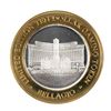 Image 1 : .999 Silver Bellagio Las Vegas, NV $10 Casino Limited Edition Gaming Token