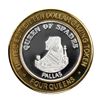 Image 1 : .999 Silver Four Queens Hotel & Casino  Nevada $10 Limited Edition Gaming Token