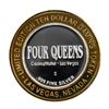 Image 2 : .999 Silver Four Queens Hotel & Casino  Nevada $10 Limited Edition Gaming Token