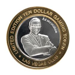 .999 Silver Las Vegas Club $10 Casino Limited Edition Gaming Token