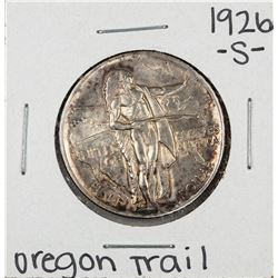 1926-S Oregon Trail Commemorative Half Dollar Coin