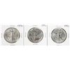 Image 1 : Group of (3) 1991 $1 American Silver Eagle Coins