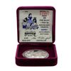 Image 3 : 1987 Rarities Mint Disney Dopey 1oz Silver Proof Coin w/Box & COA