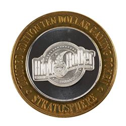 .999 Silver Stratosphere Las Vegas, NV $10 Casino Limited Edition Gaming Token