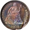 Image 3 : 1878 Proof Seated Liberty Dime Coin NGC PF64 CAC Amazing Toning