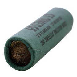 Original Bank Roll of (50) Brilliant Uncirculated 1964 Roosevelt Dime Coins