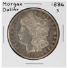 Image 1 : 1886-S $1 Morgan Silver Dollar Coin