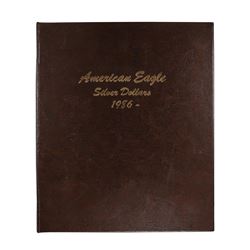 Set of 1986-2019 $1 American Silver Eagle Coins in Dansco Book