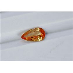 0.87 ct Pear Shape Imperial Topaz