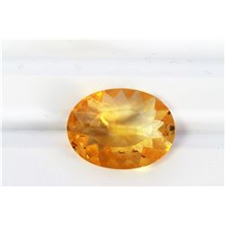6.08ct Oval Shape Citrine