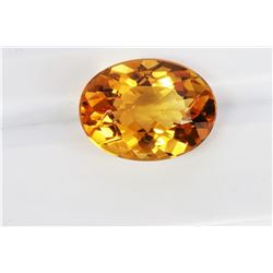 8.58ct Oval Shape Citrine
