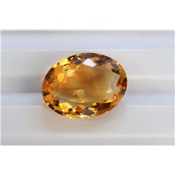 7.35ct oval Shape Citrine