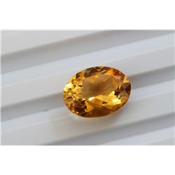 8.66ct Oval Shape Citrine