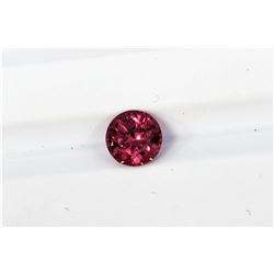 0.79ct Round Shape Pink Natural Ceylon Sapphire