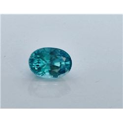 1.82ct Oval Shape blue Zircon