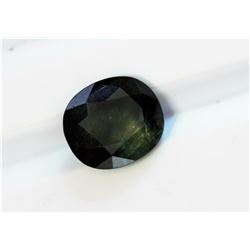 4.05ct Oval Shape  Natural Ceylon Green Sapphire