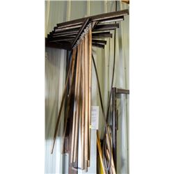 LOT OF 11 ASSORTED FLOOR SQUEEGEES