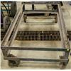 Image 1 : STEEL CART FRAME W/ 8" CASTORS