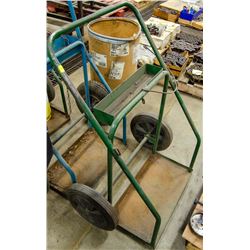 GREEN DUAL GAS CANISTER DOLLY