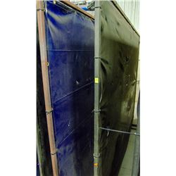 LOT OF 2 WELDING CURTAINS