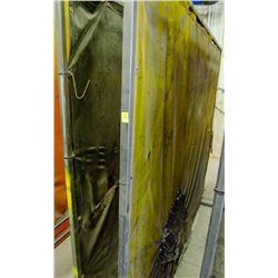 LOT OF 2 WELDING CURTAINS