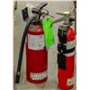 Image 1 : LOT OF 2 ABC FIRE EXTINGUISHERS