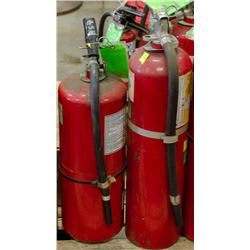 LOT OF 2 ABC FIRE EXTINGUISHERS