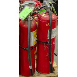 LOT OF 2 ABC CHARGED FIRE EXTINGUISHERS
