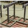 Image 1 : LOT OF 3 STEEL ROLLER STANDS