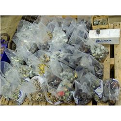 PALLET OF ASSORTED PIPE FITTINGS, NIPPLES & MORE.