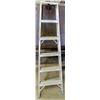 Image 1 : ALUMINUM 6 FOOT A-FRAME LADDER