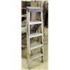 Image 1 : FEATHERLITE ALUMINUM 5 FOOT A-FRAME LADDER