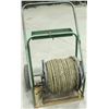 Image 1 : ROPE REEL W/ 2 WHEEL CART
