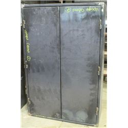 HEAVY DUTY STEEL 2-DOOR UPRIGHT CABINET