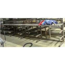 HEAVY DUTY STEEL LONG SHELVING UNIT