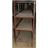 Image 1 : WELDED STEEL 4-TIER STORAGE RACK 72"X24.25"X60"