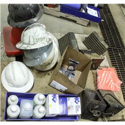 PALLET OF ASSORTED SAFETY, FIRST AID SUPPLIES &