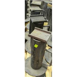 LOT OF 4 16" INDUSTRIAL LEVELING STANDS