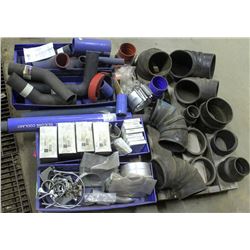 PALLET OF ASSORTED INDUSTRIAL ENGINE COOLANT HOSES