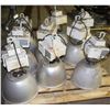 Image 1 : 9 INDUSTRIAL SHOP POT LIGHTS