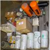 Image 1 : PALLET OF VARIOUS BRAND NAME OIL/ AIR/ HYDRAULIC