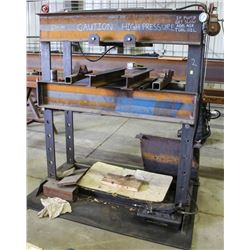 CUSTOM MADE HYDRAULIC PRESS W/ 6" STROKE