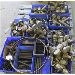 PALLET OF ASSORTED USED OXYGEN & ACETYLENE