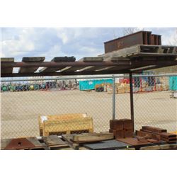 SECTION OF ASSORTED SCRAP STEEL