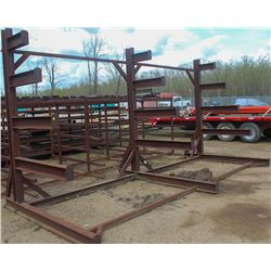 HEAVY DUTY STEEL PIPE RACK
