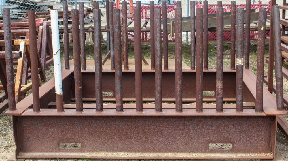 Used Steel Plate Rack HEAVY DUTY STEEL PLATE RACK