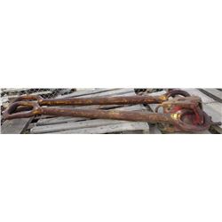 PALLET OF BALES & ELEVATOR