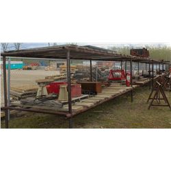 3 SECTIONS OF CUSTOM HEAVY DUTY STEEL PALLET